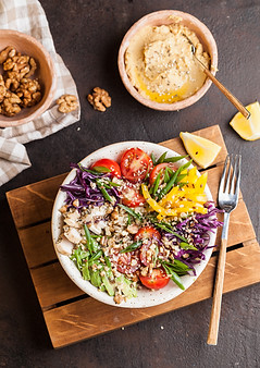 Chicken and Vegetable Salad