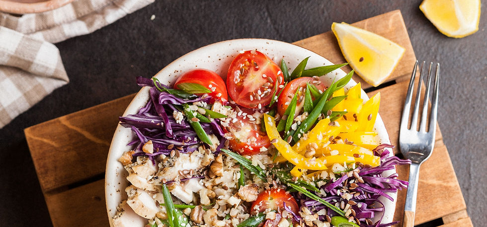 Chicken and Vegetable Salad