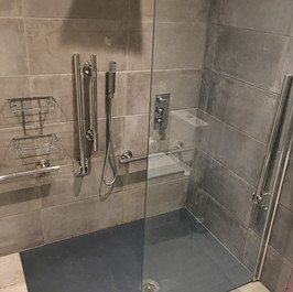 Transistional Unit Shower