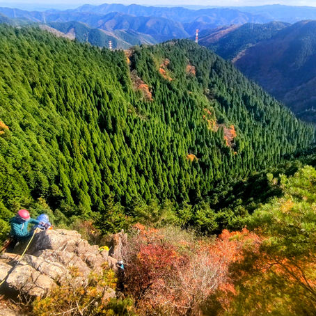 秋時雨と小春日和の中国山地。