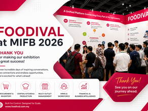 Thank You for Visiting FOODIVAL at MIFB 2026