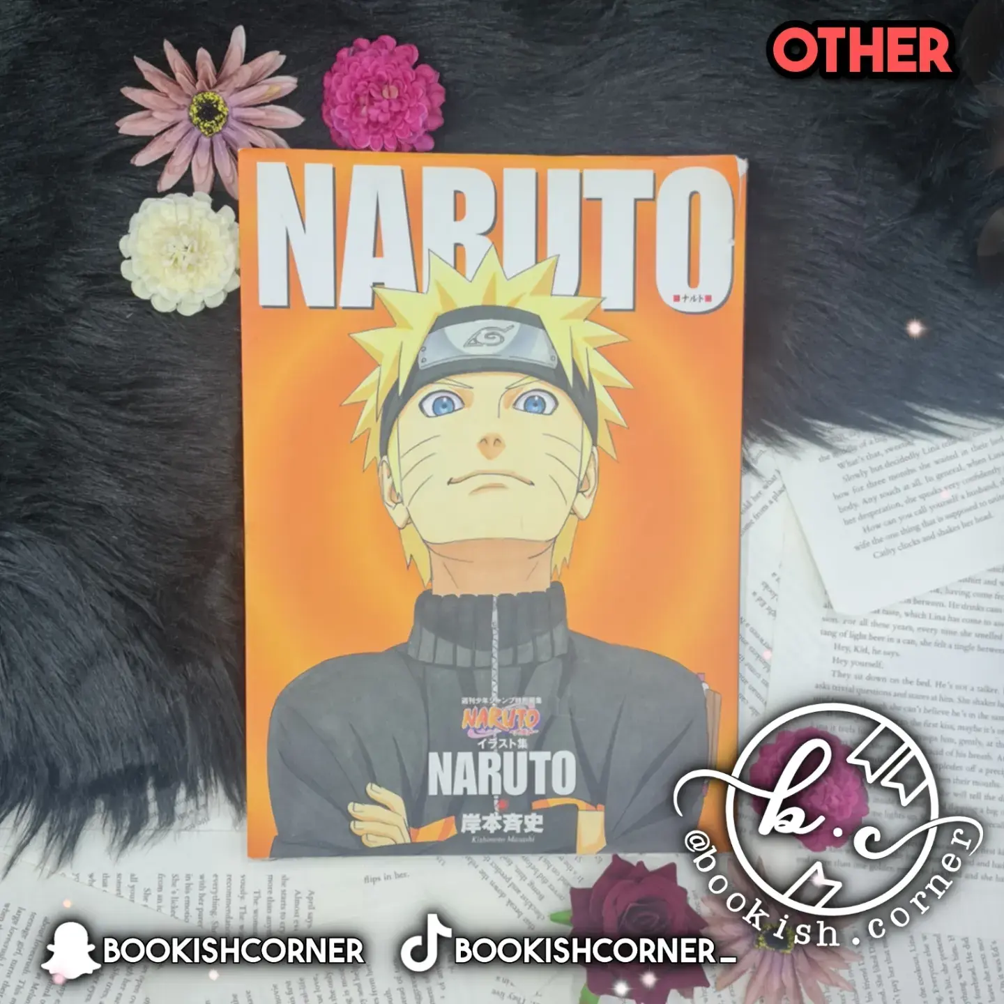 Naruto Illustrations By Kishimoto Masashi