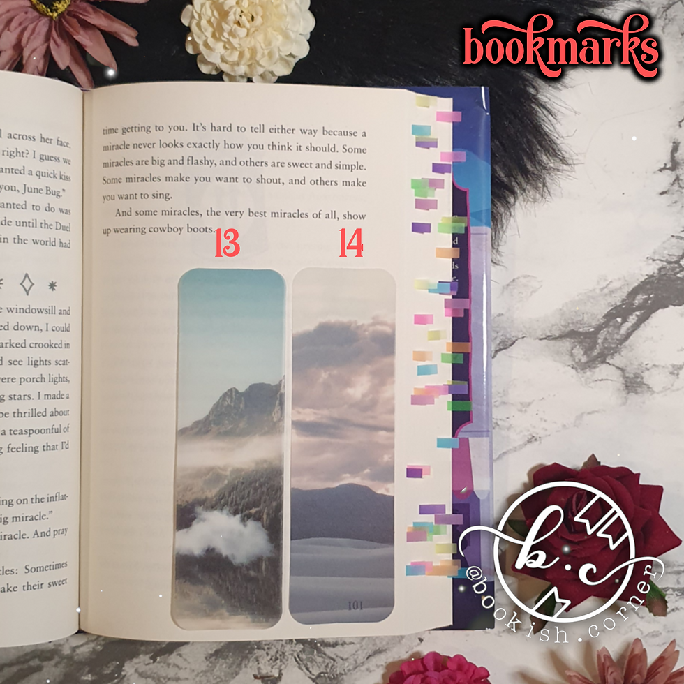 Thumbnail: Mountain bookmarks