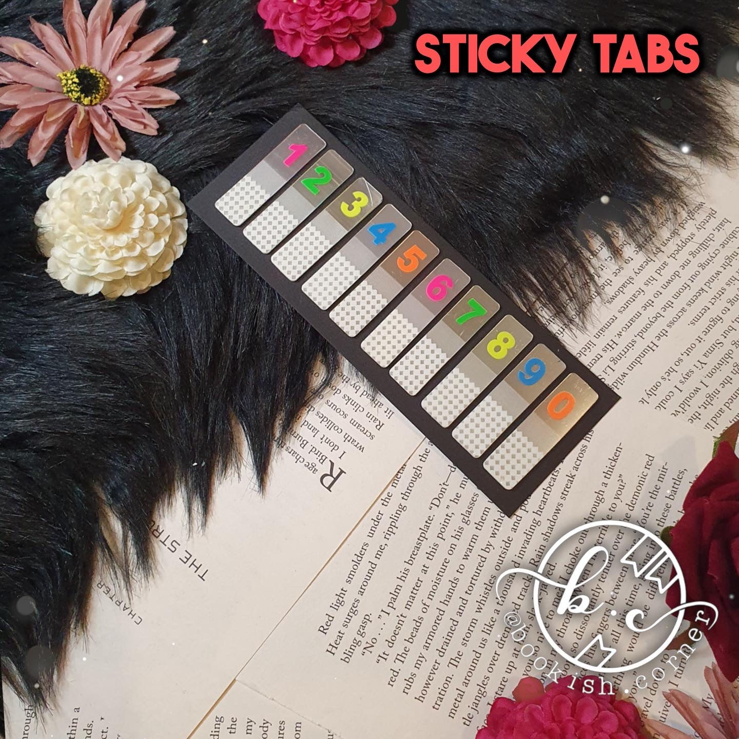 Numbered Sticky Tabs