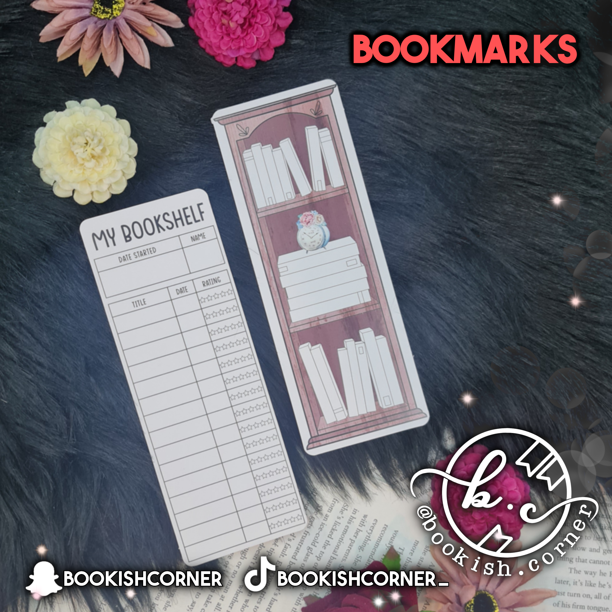 Reading Tracker Bookmark (F)