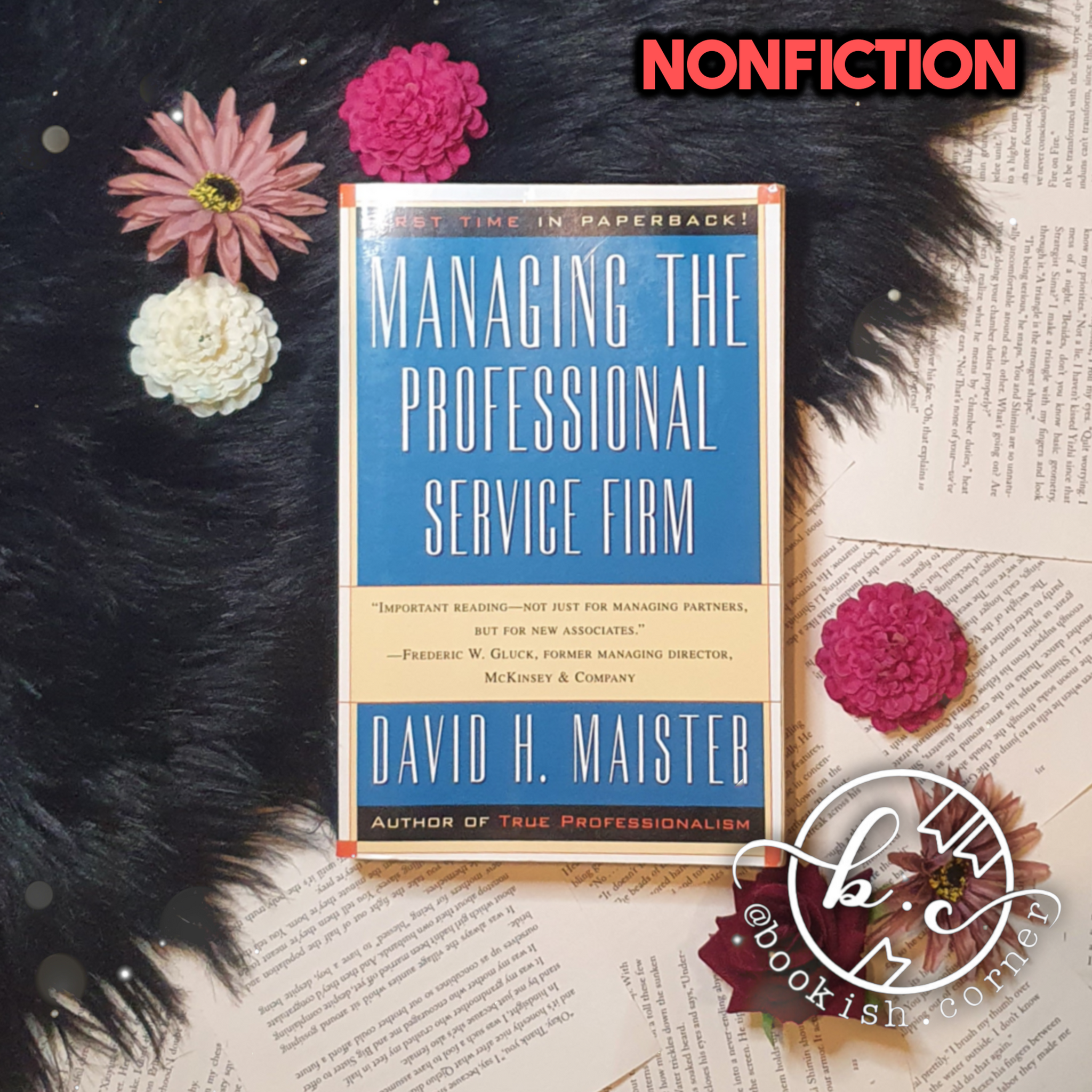 Managing The Professional Service Firm By David Maister