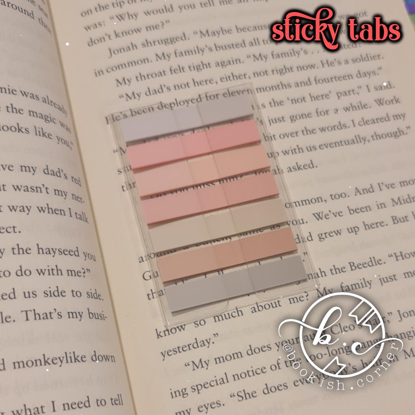Sticky Tabs (medium - pinks)