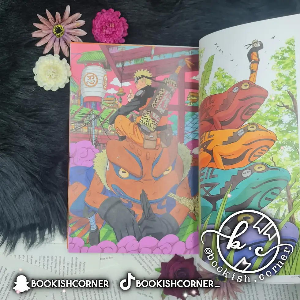 Thumbnail: Naruto Illustrations By Kishimoto Masashi