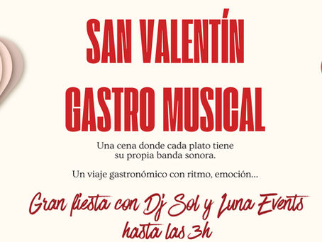 Celebra San Valentín en Finca El Teular con una Cena Gastro Musical