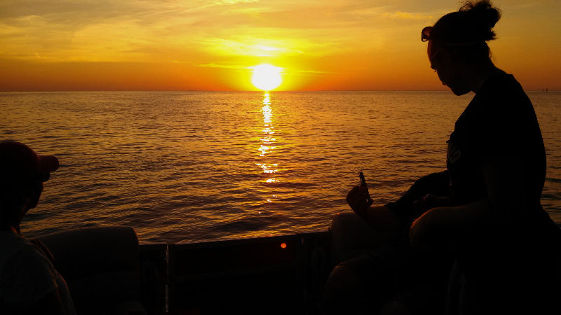 Romantic sunset cruise with Island Ferry of St Pete