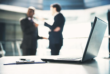 Discussion d'affaires