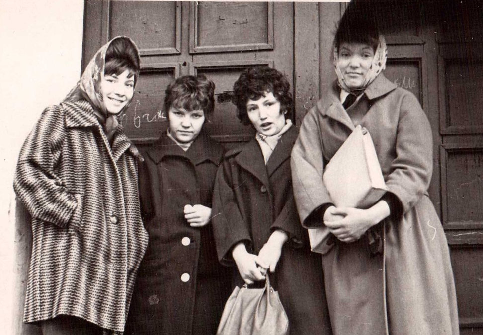 апрель 1963 Новосельцева Вихляева Казьми