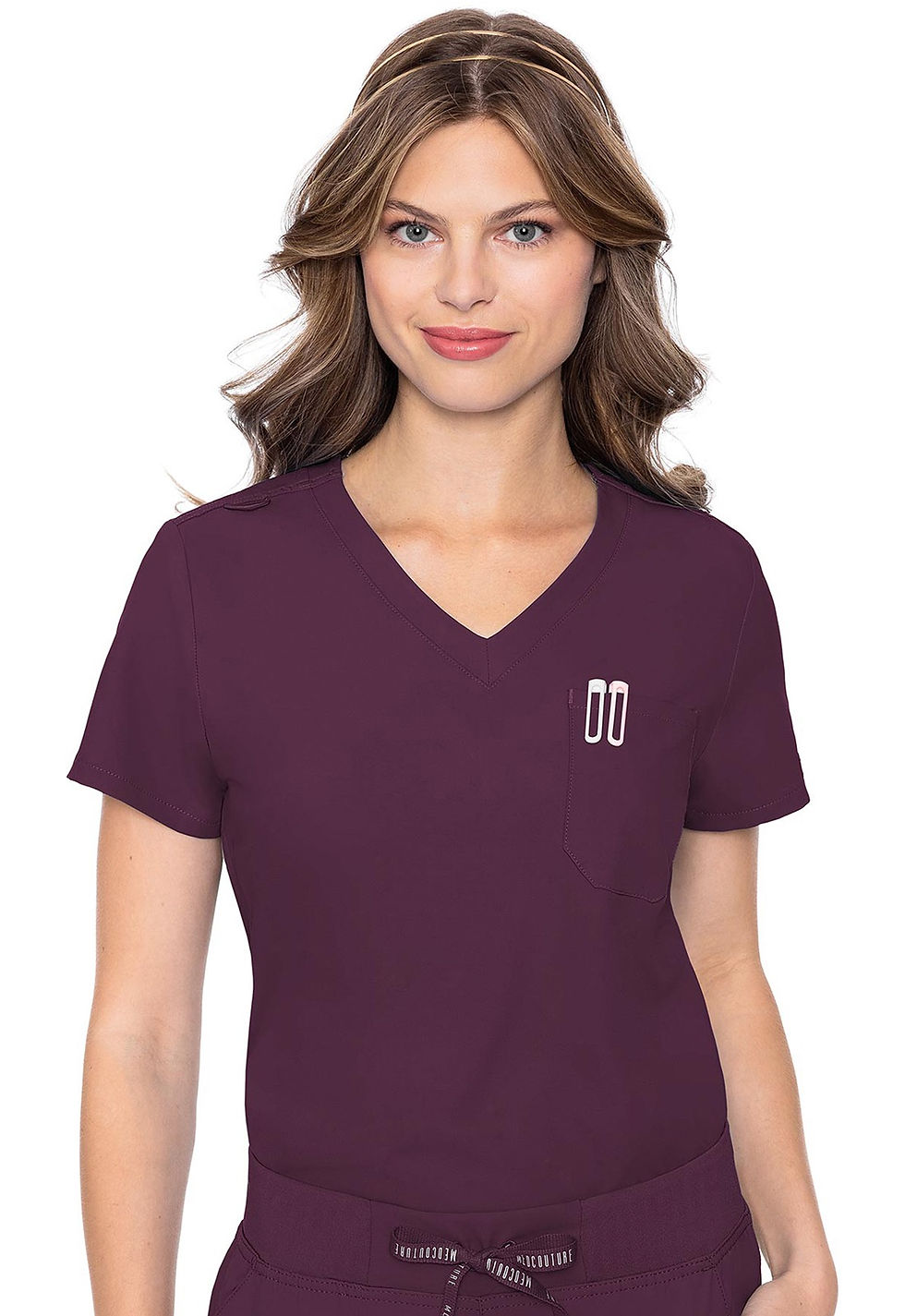 Thumbnail: Tanner Health Med Couture One Pocket Tuck-In Top