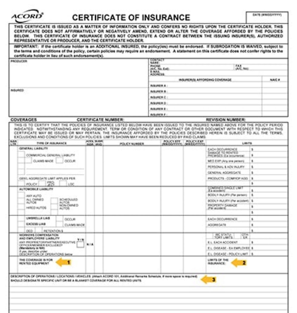 Why Certificates of Insurance Are Critical When Hiring Subcontractors