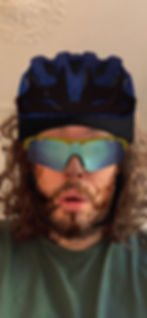 Thumbnail: Muddy Face Cyclist