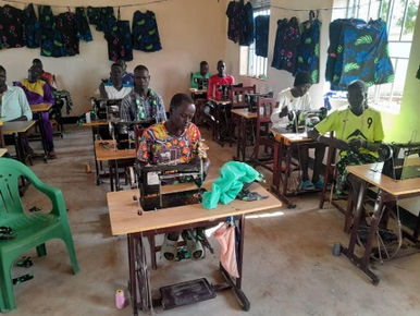 Participants in TVET class.