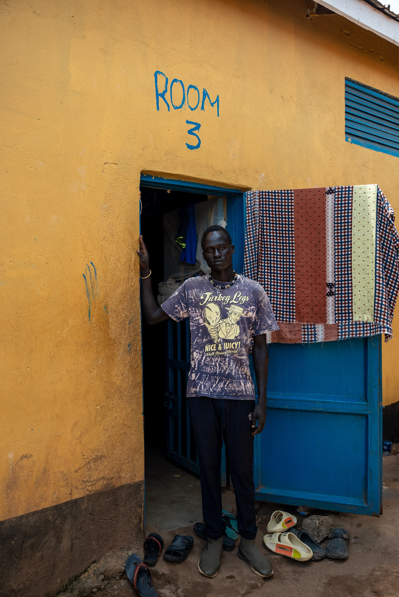 Luelle stands quietly in front of Cell #3—the place he called home for nearly a year and a half while waiting for a trial that would finally prove his innocence.