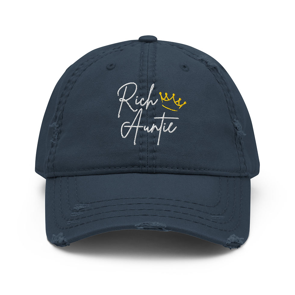 Thumbnail: Rich Auntie Distressed Hat