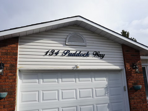 Modern House Numbers