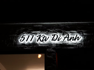 Modern House Numbers in Canada