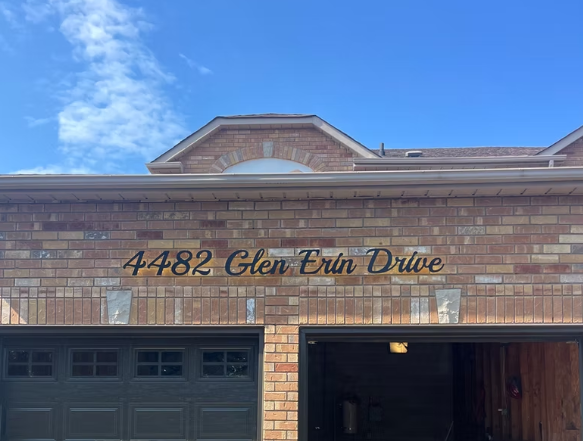 Modern House Numbers
