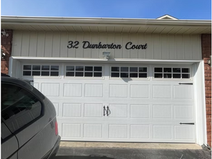 Modern House Numbers