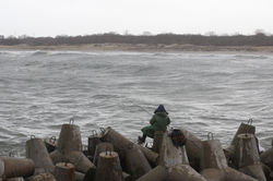 The fisherman (Baltic sea)