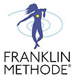 Logo der Franklin-Methode® mit stilisierter Figur in Bewegung