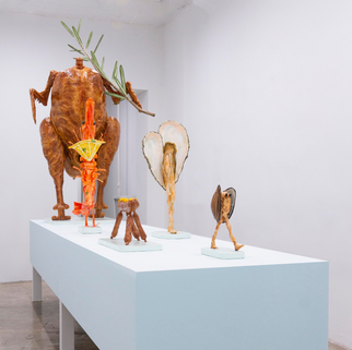 Exhibition installation at New York Gallery Massey Klein by Jude Griebel