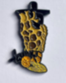 Enamel Queen Bee Pin