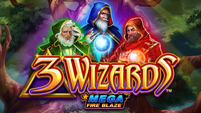 Playtech Slot Game : Mega Fire Blaze: 3 Wizards