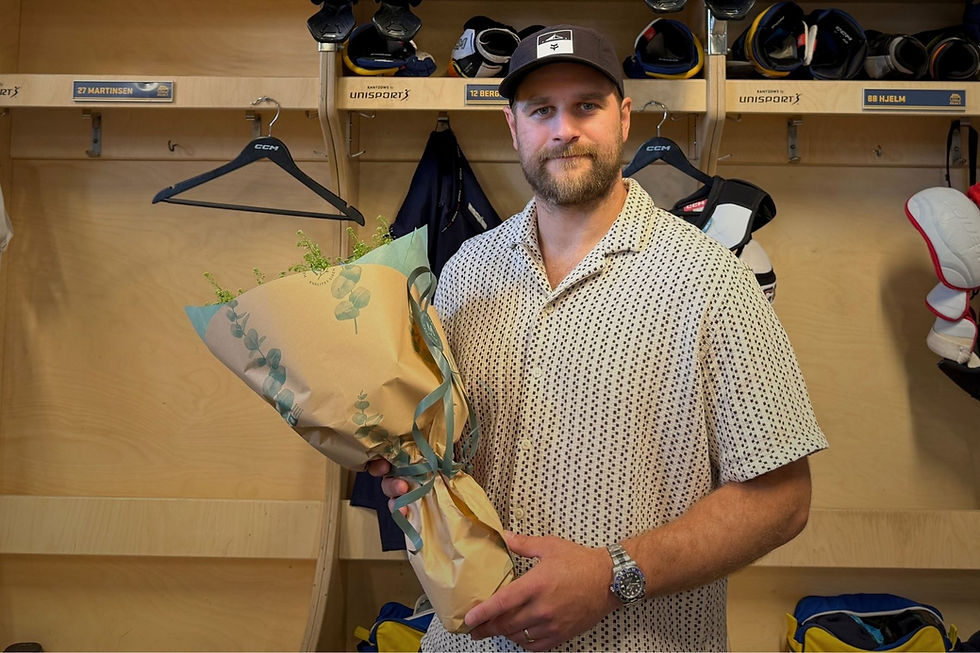 HISTORISK SESONG: Jacob Berglund er EHLs beste spiller. Foto: NISO/Baardsen Sport