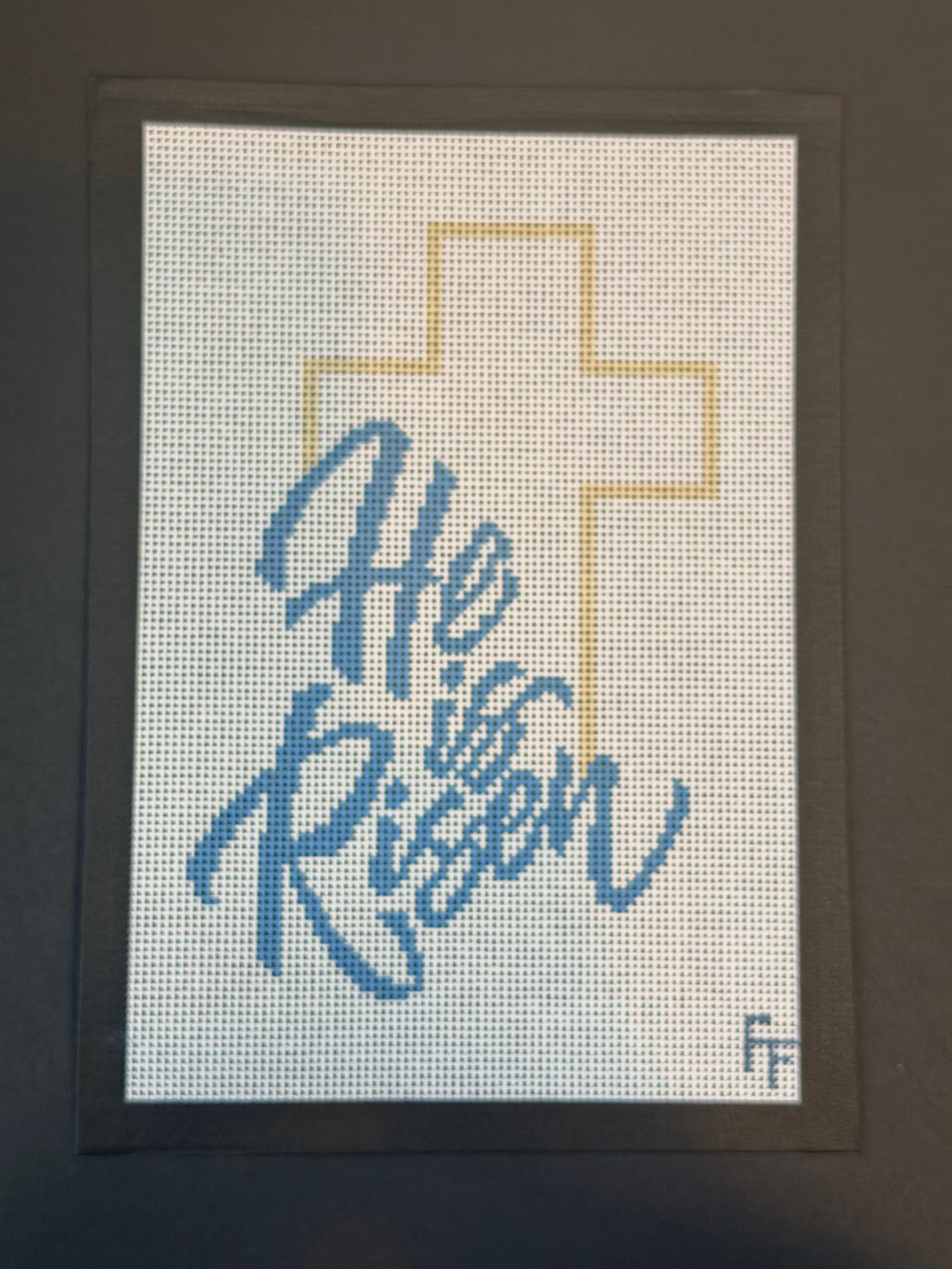 “He Is Risen” Cross
