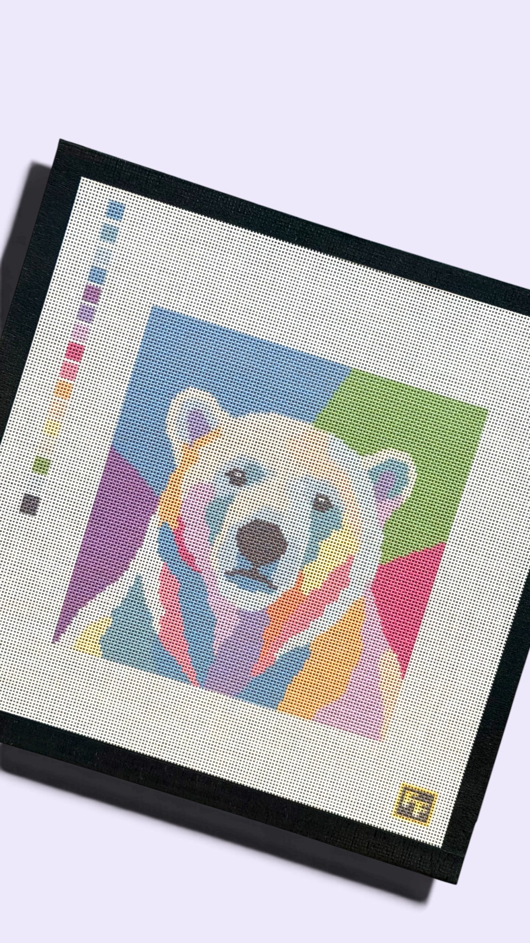 Colorful Creatures Polar Bear