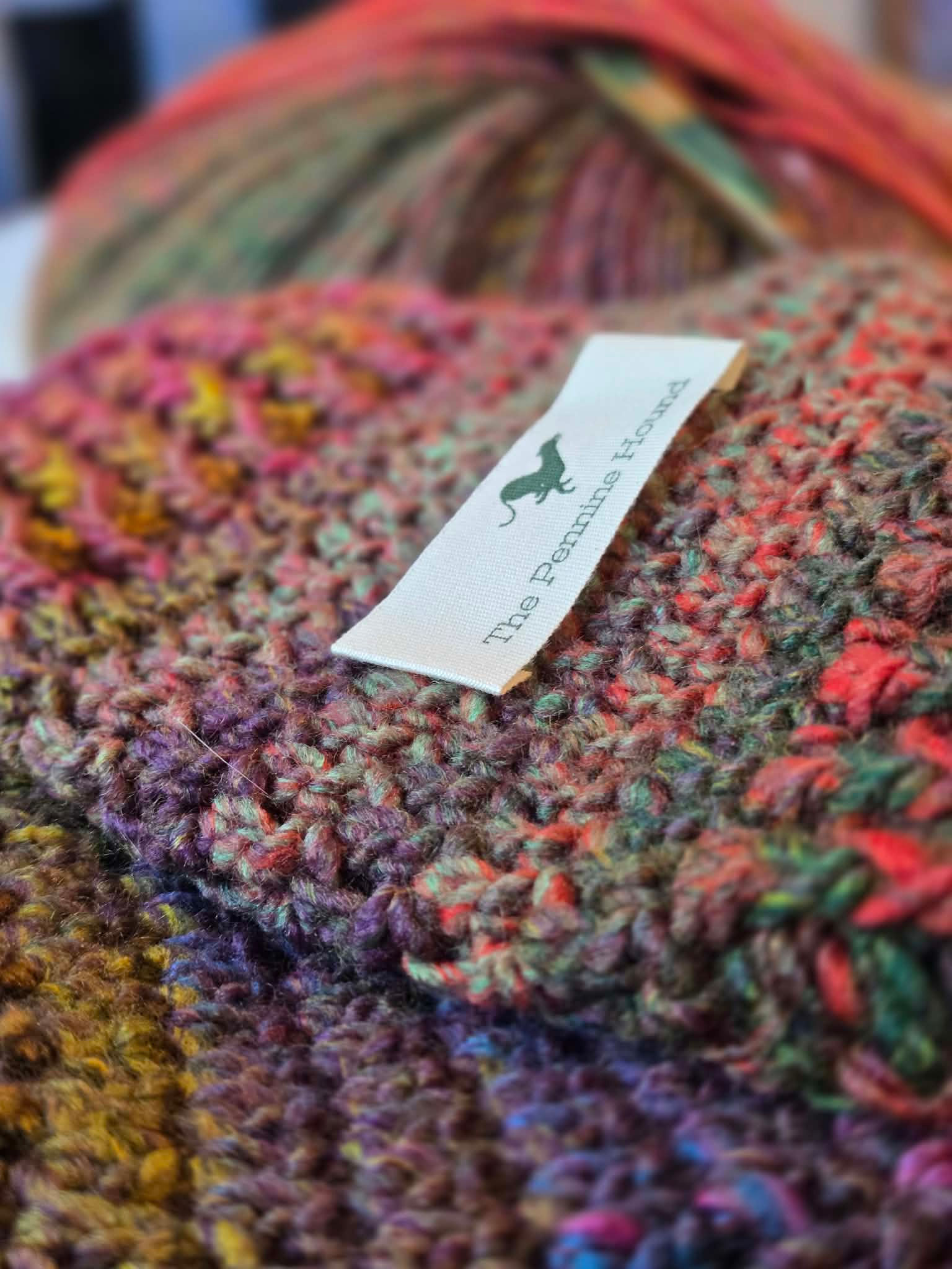 Cosy Crochet Aran Snood - Setting Sun