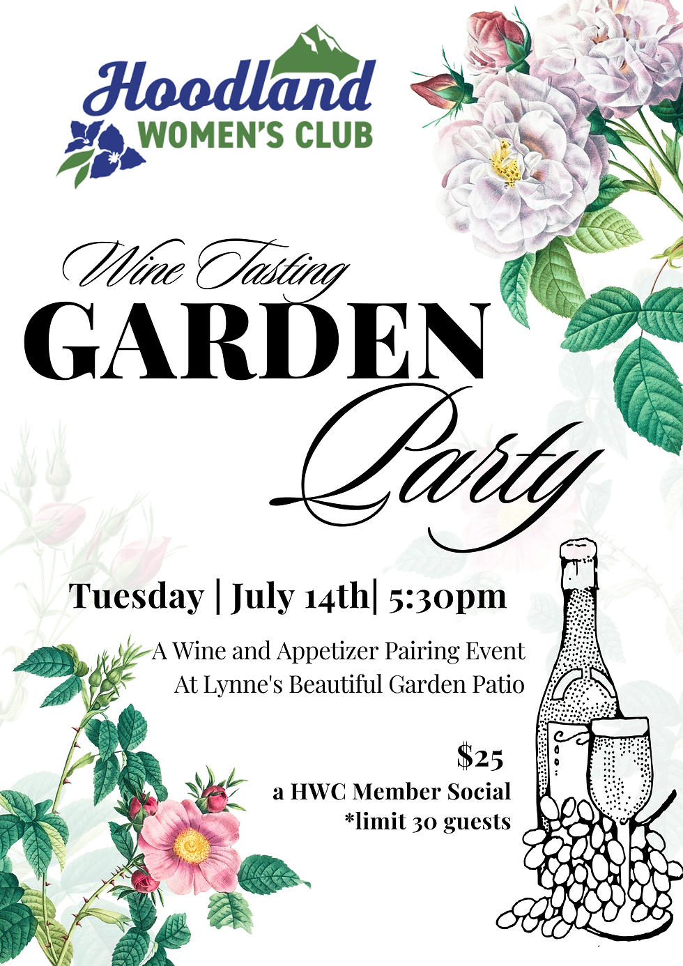 Wine Tasting Garden Party