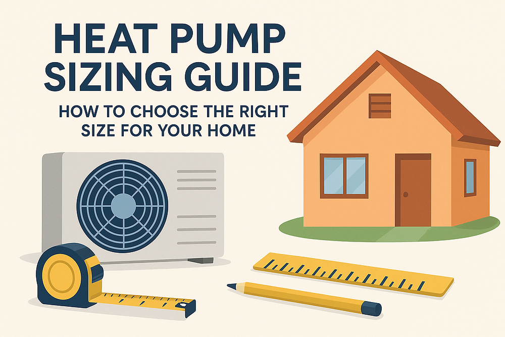 Heat Pump Sizing Guide: How to Choose the Right Size for Your Home