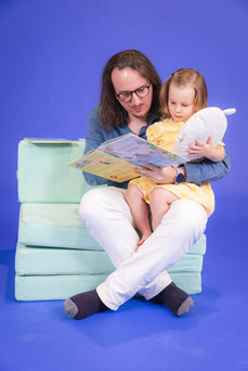 Fauteuil pour lire avec enfant
