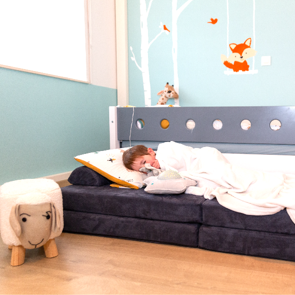 Thumbnail: lit d'appoint pour les copains qui viennent dormir à la maison