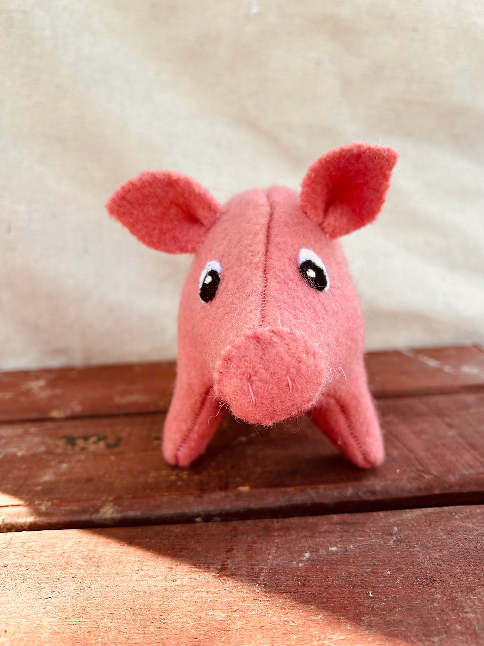 Petunia Pig - Wool Plush