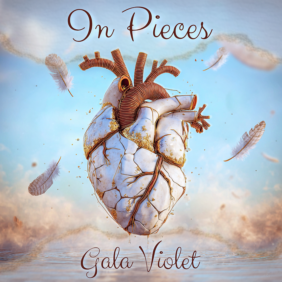 🎧 In Pieces (Remastered) — For Mikey (Album Cover) Gala Violet