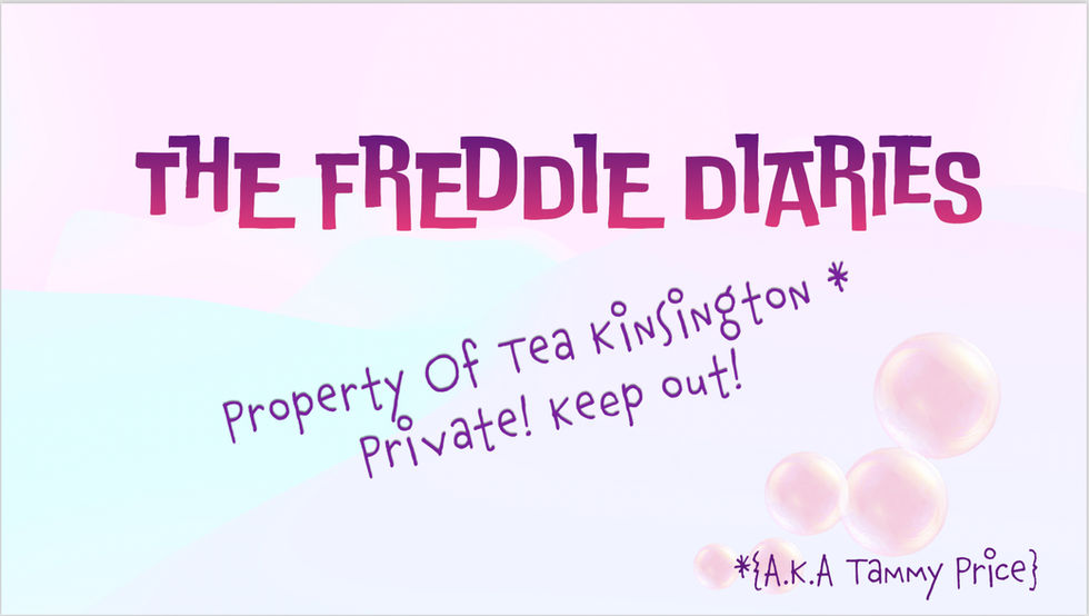Title Page: The Freddie Diaries {Page 2}