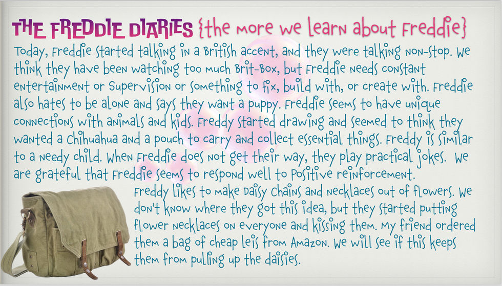 The Story: The Freddie Diaries {Page 5}