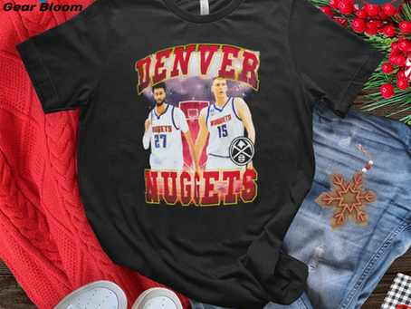Nikola Jokic & Jamal Murray Denver Nuggets players shirt