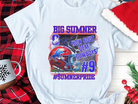 Jewel Sumner Cowboys big summer how bout dem Cowboys shirt