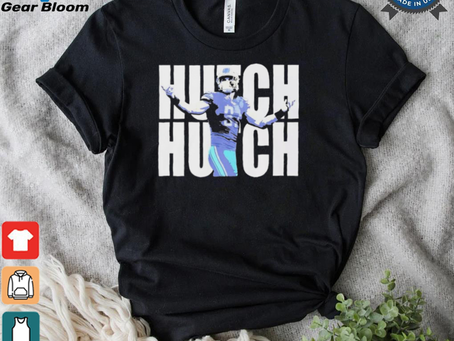 Official Aidan Hutchinson Player Football League Detroit Lions Team NFL t shirt