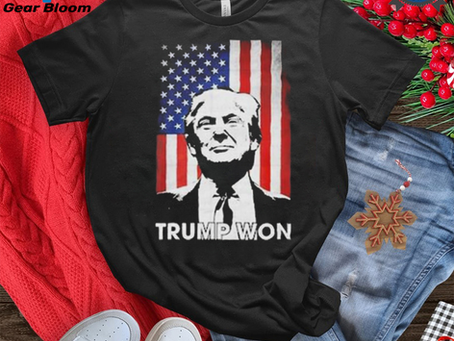 Official Trump Won 2024 Wins Inauguration 47 Us President 2025 Election 47th Us President Inauguration Gìt For Trump Supporters Shirt
