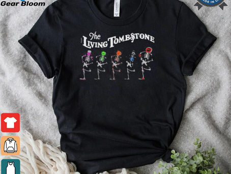 The Living Tombstone Skeleton Shirt