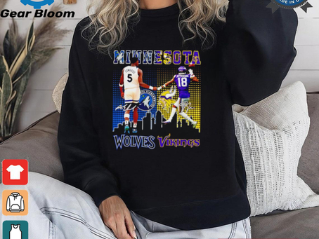 Official Minnesota Edwards Wolves x Jefferson Vikings shirt