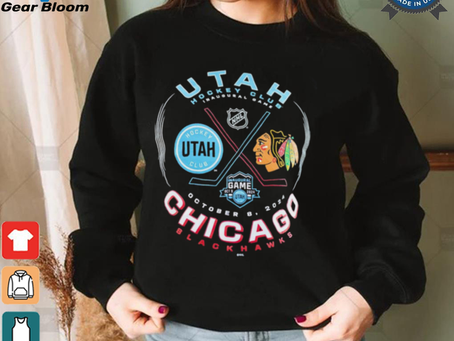 Utah Hockey Club Inaugural Game Chicago Blackhawks 2024 NHL shirt